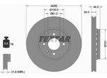 2 Dischi Freno Textar 280 Mm Anteriori Per Dacia Renault