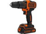 Black & Decker BDCHD18-QW Trapano 1400 Giri/Min Nero, Arancione