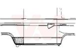 Van Wezel Piastra Di Riparazione Del Pannello Laterale Per Vw Transporter Iii Bus Transporter T3 Furgone A Pannelli Transporter Iii Pianale/Telaio