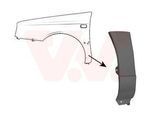 Van Wezel Parafango Inferiore (5880155) Per Vw Vento Golf Iii