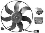 Van Wezel 5894745 - Ventola Radiatore Per A1 (8X), A3 (8P), Altea (5P), Leon (1P1), Toledo Iii (5P2), Octavia Ii (1Z), Golf Plus (5M), Caddy Iii (2C, 2K), Eos (1F), Scirocco, Touran (1T), Golf V (1K), Golf Vi, Jetta Iii (1K2), Passat (3C), Passat (365, 362)