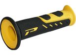 Impugnatura Stradale Pro Grip 725 Nero/Giallo