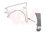 Van Wezel Parafango Anteriore Sinistro (5824155) Per Vw Polo Van