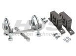 Supporto Scarico Hjs Per Vw Golf Iv Hatchback (1J1) Impianto Di Scarico Parte Di Montaggio 82 11 4317