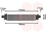 Van Wezel 37004650 - Intercooler Oe 1302263 Per Trax, Mokka X (J13)