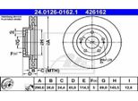 2X Disco Freno Ate 24.0126-0162.1 Per Mitsubishi Grandis (Na_W) 45 8Mm 145 5Mm