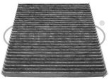 Corteco 80005282 Filtro Abitacolo Filtro Antipolline Per Renault Twingo Iii Hatchback (Bcm) Carbone Attivo