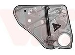 Regolatore Del Lunotto Posteriore Destro Da Van Wezel Senza Motore Elettrico (5836268) Ferramenta Interna Del Regolatore Del Finestrino