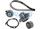 Dayco KTBWP4490 Kit Cinghia Dentata + Pompa Acqua Per Opel Combo Furgone/Station Wagon (X12) Combo Combi / Tour (X12) Per Fiat Ducato Furgone (250, 290) 500X