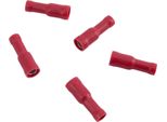 Connettore A Crimpare Isolato Sezione: 0,25 - 1,0 Mm², Dimensione Spina: Ø: 4 Mm, Rosso (Dresselhaus) Venduto Solo In Confezioni Da 5, Prezzo Per Confezione
