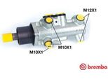 Brembo M 68 009 - Oe 4601000QAE Hauptbremszylinder FüR Movano (X70)