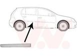 Van Wezel 5894426 - Modanatura Di Ricambio Oe 1K4853754AGRU, Posteriore Destra Per Golf V (1K)