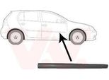 Van Wezel 5894404 - Modanatura Di Primo Equipaggiamento 1K4853516B9B9 Modanatura, Anteriore Destra Per Golf V (1K)