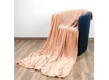 Coperta "Celina"" - Coperta Soffice Di Alta Qualità, 150 X 200 Cm - Torrone"