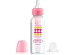 Dr Brown's Options+ Starter Pack Flacone/Bicchiere Rosa Stretto 250 Ml