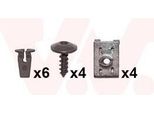 Van Wezel Kit Di Montaggio, Parafango Anteriore Destro (5894796) Per Vw Golf V