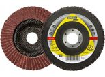 10 X Disco Abrasivo Klingspor Smt 314, 125 X 22,23 Mm Grana 60 Curva