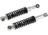 Set: Puntoni, Regolabili, Nero/Cromo, Lunghezza: Ca. 260Mm - Simson KR51 Schwalbe, SR4 Bird Series
