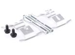 Jp Group 1163651310 Kit Accessori Pastiglie Freno A Disco Anteriore Per Vw Touareg (7LA, 7L6, 7L7) Per Audi A5 Coupé (8T3) Q7 (4LB) Per Porsche Cayenne (9PA)