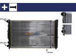 Radiatore Motore Mahle Per Audi A4 A6 Skoda Superb Vw Passat