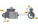 Bosch 0 986 019 040 Motorino Di Avviamento 1,1Kw 12V