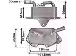 Van Wezel 03013703 Radiatore Dell'olio Motore Per Vw Touareg (7P5, 7P6) Per Audi A6 Avant (4F5, C6) A4 Avant (8ED, B7) Q5 (8RB) A5 Sportback (8TA) A6 Limousine