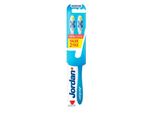 Jordan Total Clean Spazzolino Medio, 2 Pezzi