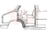 Van Wezel Parafango Anteriore Sinistro Per Fiat Ducato Peugeot J5 Citroen C25 Talento