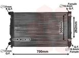 Van Wezel 03002122 - Oe 8D0121251M Radiatore, Raffreddamento Motore Per A6 (4B), A4 (8D), Passat (3B), Passat (35I)