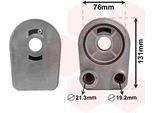 Van Wezel 43003607 Radiatore Olio Motore Adatto Per MERCEDES-BENZ Classe B (W246, W242) Classe A (W176) Cla Coupé (C117) Gla (X156) Citan Furgone (415)