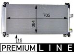 Condensatore Aria Condizionata Citroen C5/C6 09- Peugeot 407/508 09-