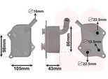 Van Wezel 03003414 Radiatore Olio Motore Per Vw Passat Variant (3B6) Passat (3B3) Per Audi A4 Avant (8ED, B7) A4 Avant (8E5, B6) A4 Berlina (8E2, B6)