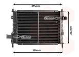 Van Wezel 02002133 Radiatore Raffreddamento Del Motore