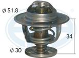 Era 350258A - Termostato KüHlwasser Oe 1338 F5 Per Jumper, Ducato, Transit, Mondeo Iii, Ranger (Tke), Tourneo Custom, Transit Custom, Transit Tourneo, Transit V363, Boxer