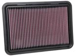 K&N 33-3130 Filtro Aria Ad Alte Prestazioni Per Suzuki Swift V (Az) Filtro A Lunga Durata Quadrato