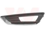 Van Wezel Griglia Di Ventilazione Griglia Paraurti Per Ford Focus Iii Turnier Con Foro Per Fendinebbia Cromo