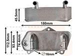 Radiatore Dell'olio Van Wezel Per Cambio Automatico 58013701 Per Vw Golf V Hatchback (1K1)