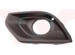 Van Wezel Griglia Di Ventilazione Griglia Paraurti Per Opel Corsa E Hatchback (X15) Con Fori Per Fari Fendinebbia Senza Fori Per Modanatura/Parabordo