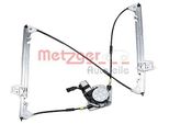 Regolatore Di Finestrini Metzger Con Motore Elettrico Anteriore Sinistro Per Ford Fiesta V