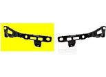 Van Wezel 4333568 - Oe 8200800091 Staffa Paraurti, Anteriore Destra Per Clio Iii
