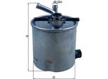Mahle Kl 440/35 - Filtro Carburante Oe 16400ES60A Per X-Trail (T30)