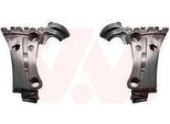 Van Wezel 4312539 - Oe 7701478200 Staffa Paraurti, Posteriore Per Kangoo (Kw), Kangoo (Fw)