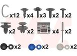 Van Wezel Kit Di Montaggio Paraurti 4077794 Anteriore Adatto A Peugeot 3008 (0U)