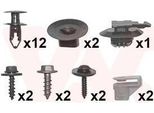 Van Wezel 4380793 - Oe 600387543R Kit Di Montaggio, Paraurti Per Grand Scenic Iii (Jz), Scenic Iii