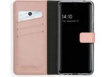 Samsung Galaxy A52/Samsung Galaxy A52S/Samsung Galaxy A52 Custodia - Vera Pelle - Custodia Selencia Flap - Rosa Chiaro