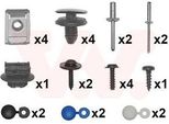 Van Wezel 4035794 - Oe 1620304080 Kit Di Montaggio, Paraurti Per 208 I (Ca, Cc)