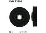 Skf Vkm 93303 Puleggia Albero Motore Per Fiat Ulysse (179) 6 Nervature