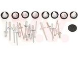 Van Wezel Kit Di Montaggio Porta 0925799 Anteriore Sinistra Anteriore Destra Per CitroËN C3 I Hatchback (Fc, Fn)