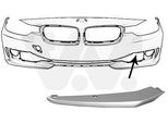 Van Wezel 0670581 - Coperchio Oe 51117293105, Paraurti Anteriore Sinistro Per Serie 3 (F31), Serie 3 (F30)