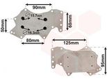 Van Wezel 03013711 - Radiatore Olio Per Q7 (4L), A8 (4E), A6 (4F), A4 (8H), A4 (8E), Touareg (7L), Phaeton (3D)